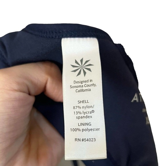 Athleta Paddle Out Bikini Top Triangle Space Dye Strappy - Picture 6 of 6